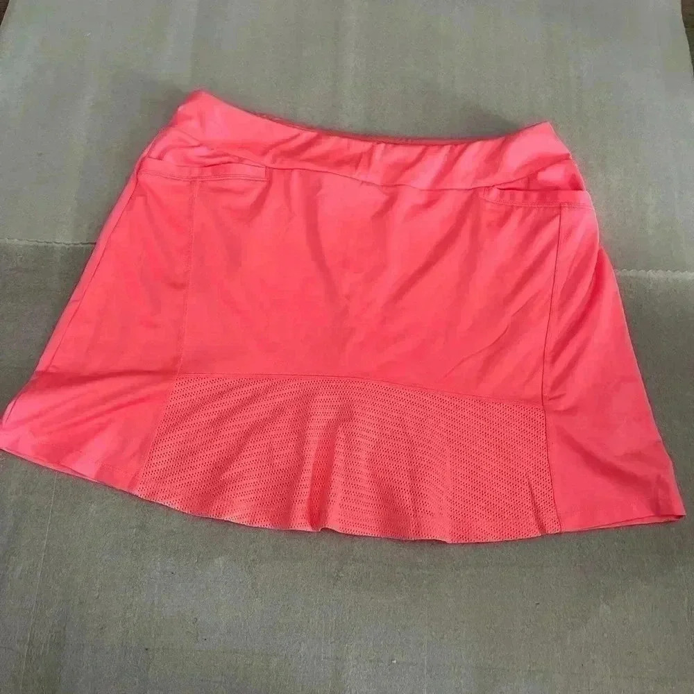 [L]Tail Pink Red Athletic/ Golf Pull On  Skort
